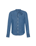 Gabby Denim Button-Down Shirt