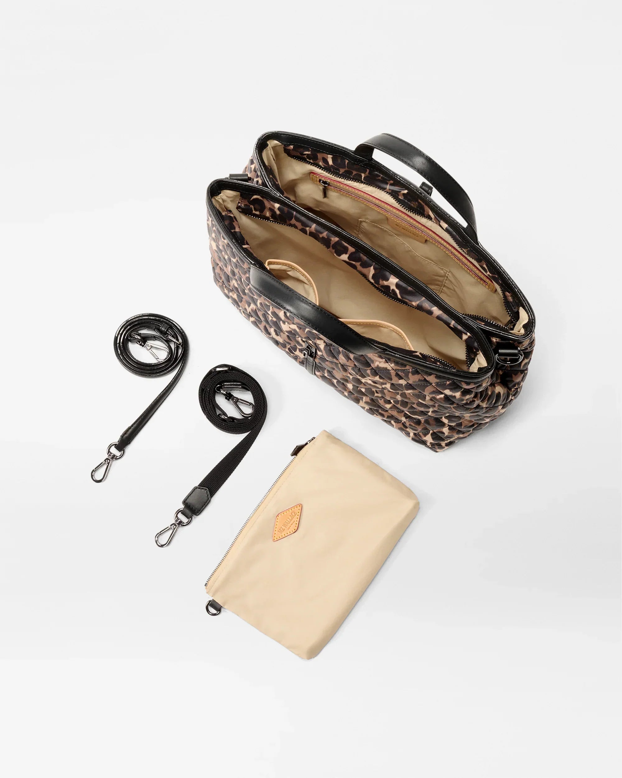 Leopard Medium Astor Top Handle