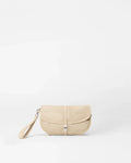 Buff Mesh Small Astor Convertible Clutch