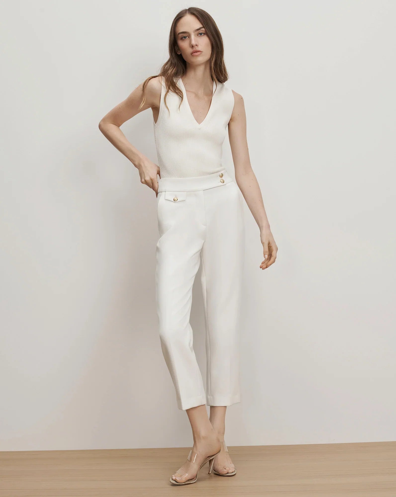 Renzo Crest Button Pant