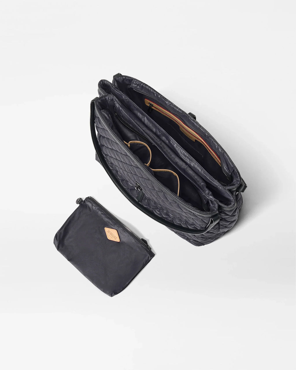 Black Astor East West Tote