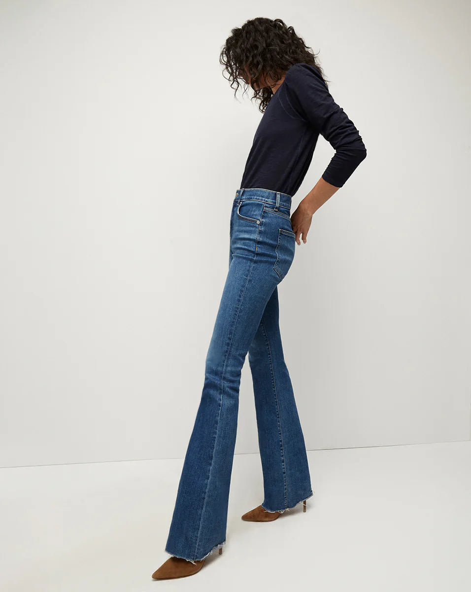 Cameron Raw Hem Bootcut Jean