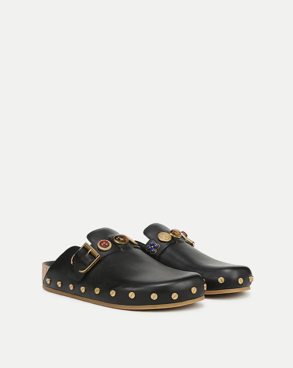 Fern Embellished Clog