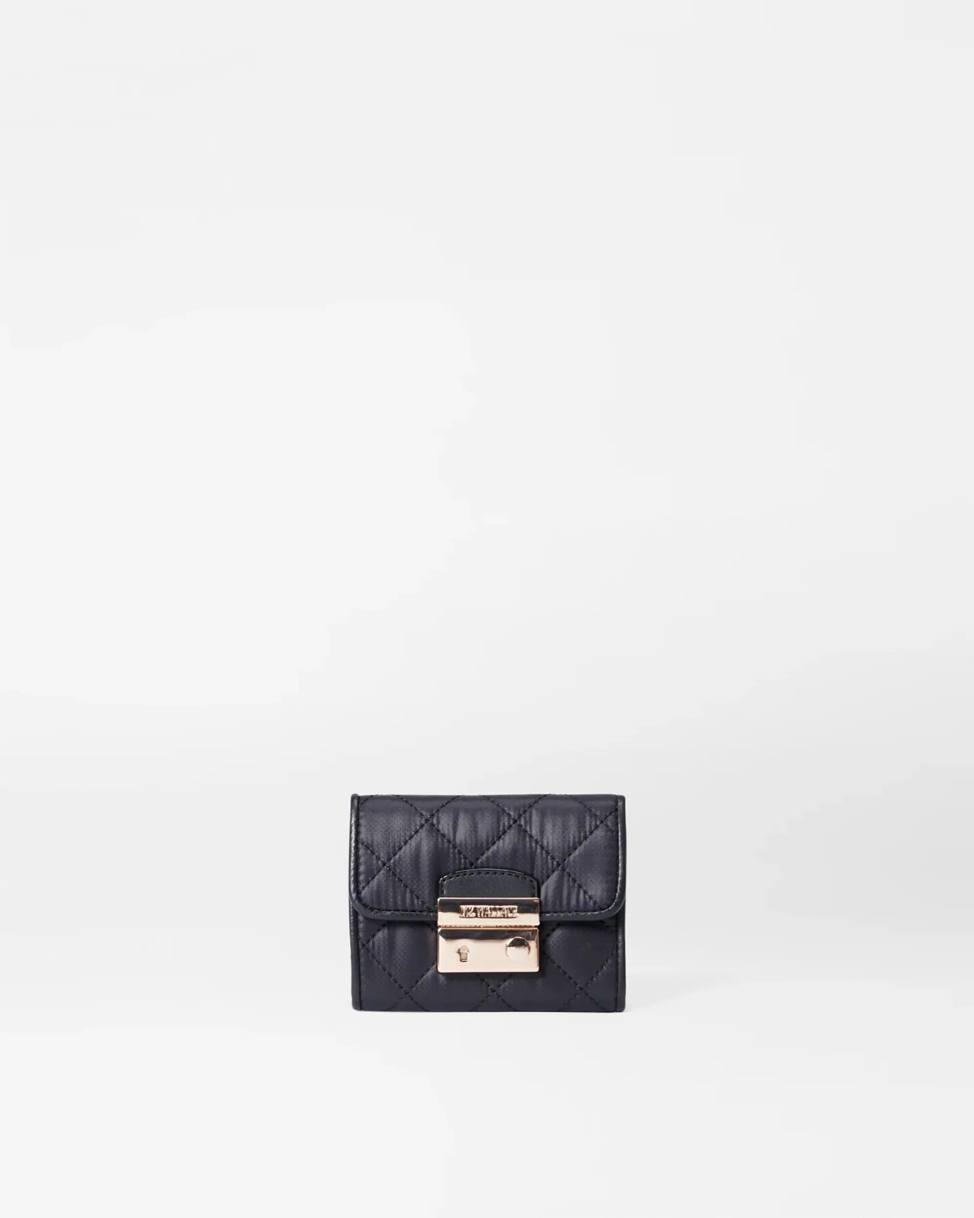 Black Small Crosby Lock Wallet