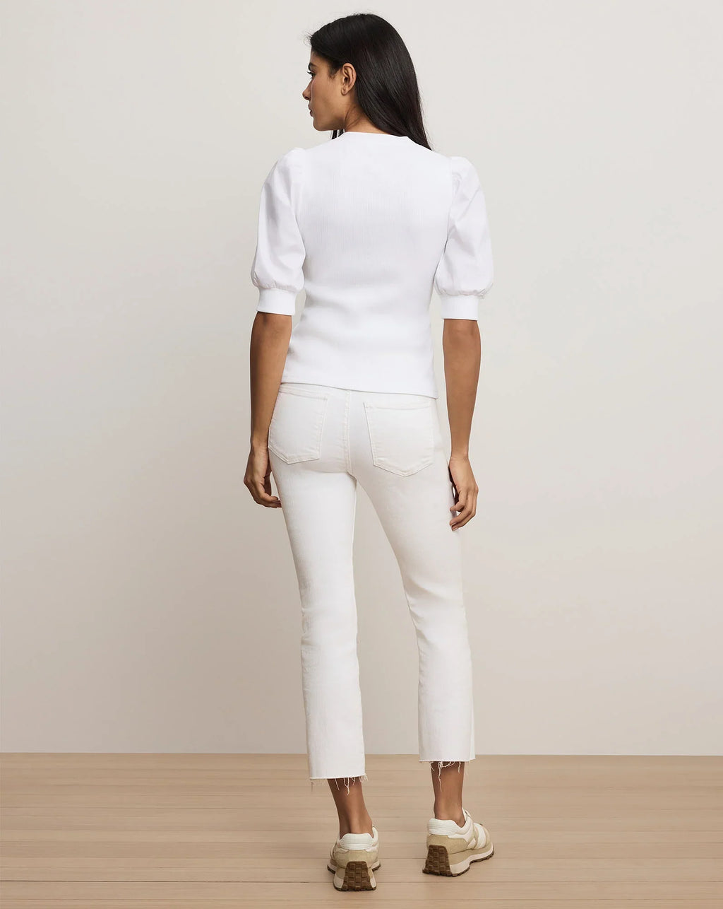 Coralee Puff-Sleeve Top