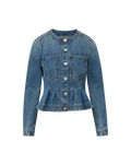 Zahara Peplum Denim Jacket