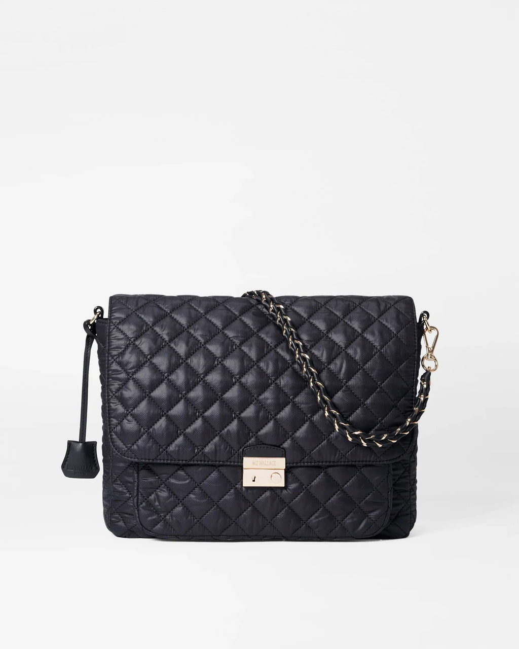 Black Large Crosby Lock Crossbody