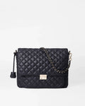 Black Large Crosby Lock Crossbody
