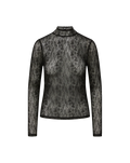 Nate Lace Mock-Neck Top