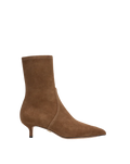 Lisa Stretch Kitten-Heel Ankle Boot
