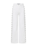 Taylor Studded Wide-Leg Jean