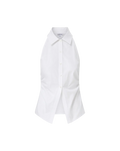 Regina Sleeveless Button-Down Shirt