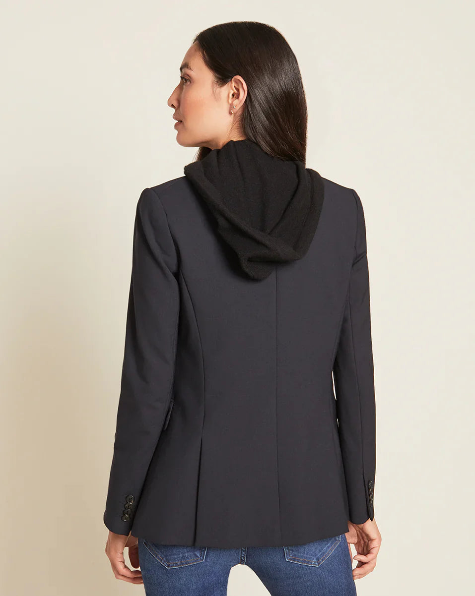 Cashmere Hoodie Dickey With Cuffs