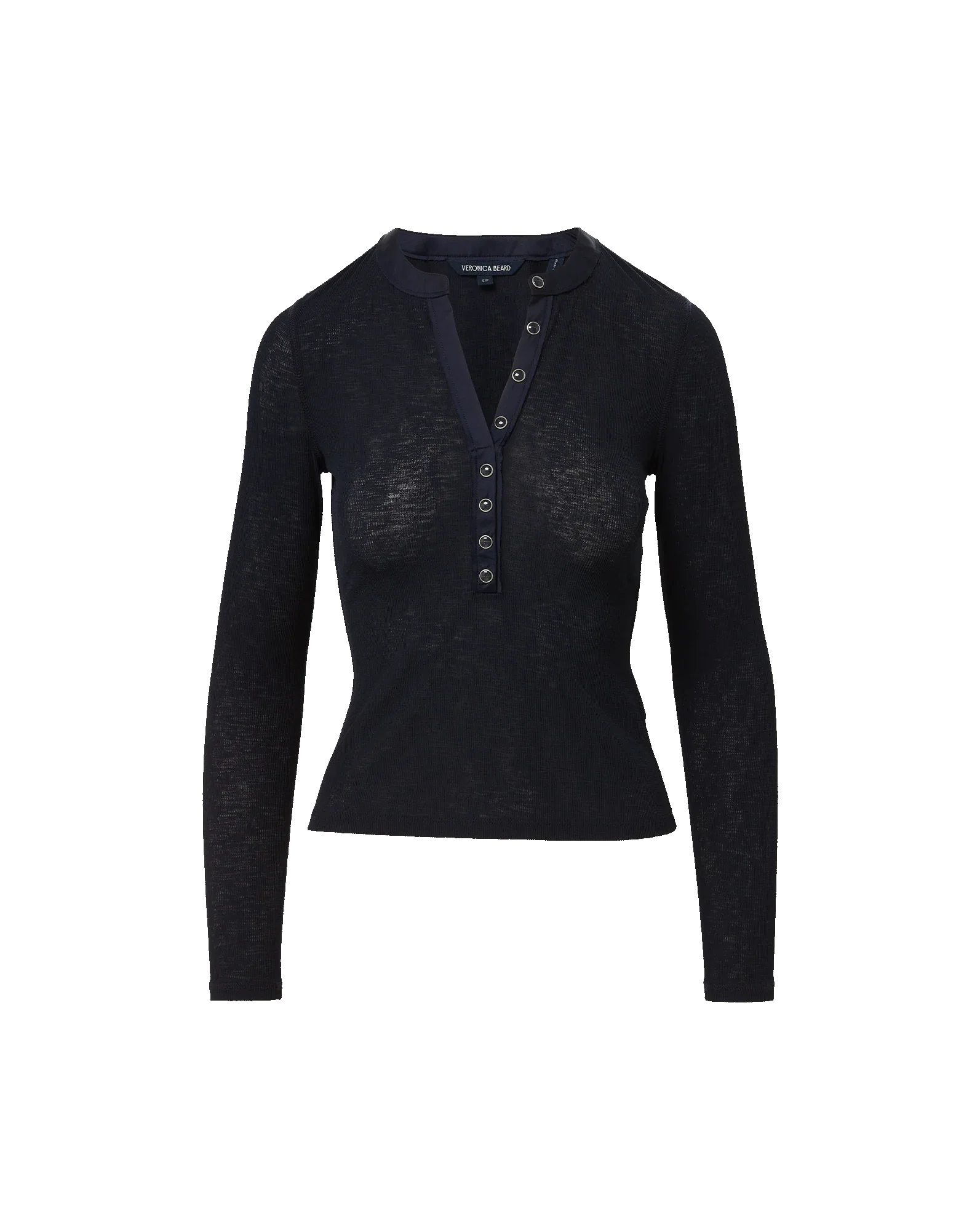 Drexler Ribbed Henley Top