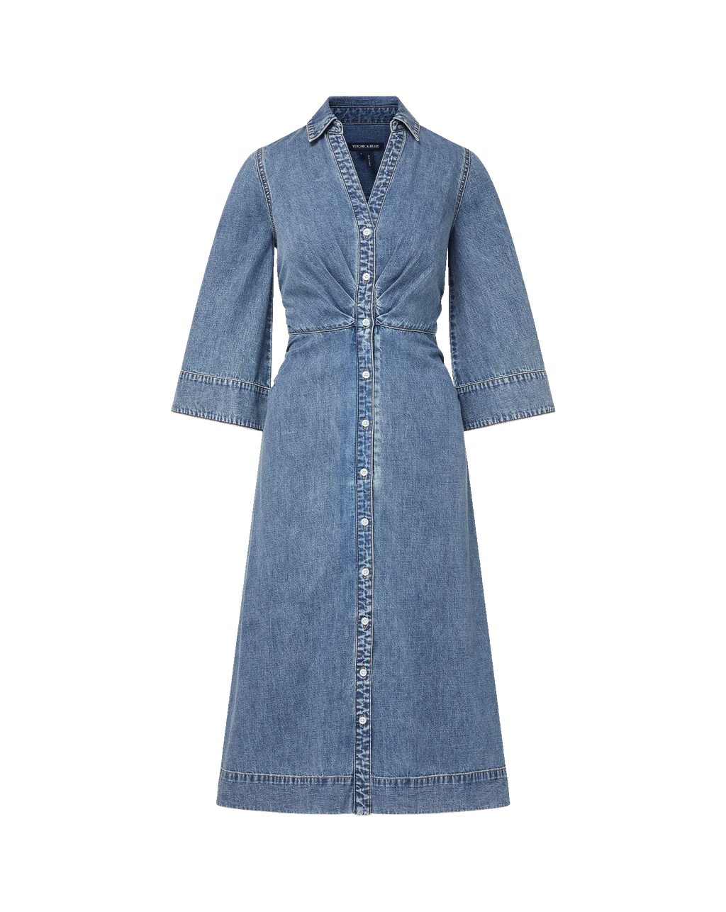 Haydon Denim Midi Shirtdress