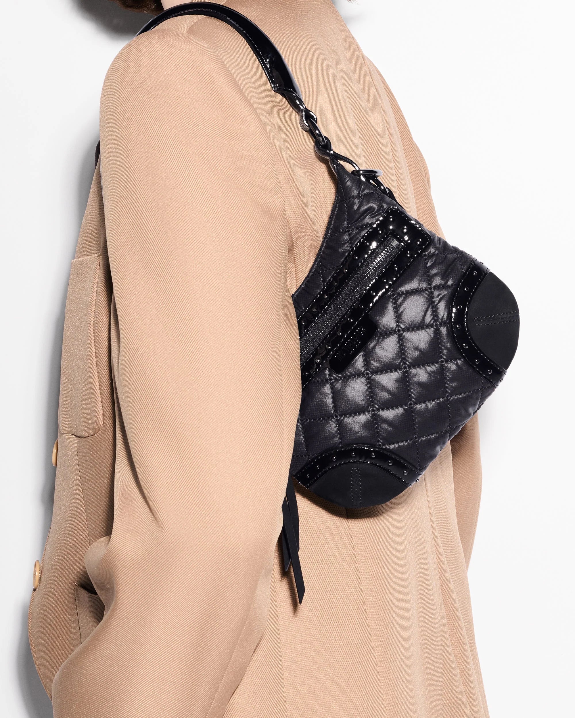 Black Multi Mini Stud Crosby Sienna