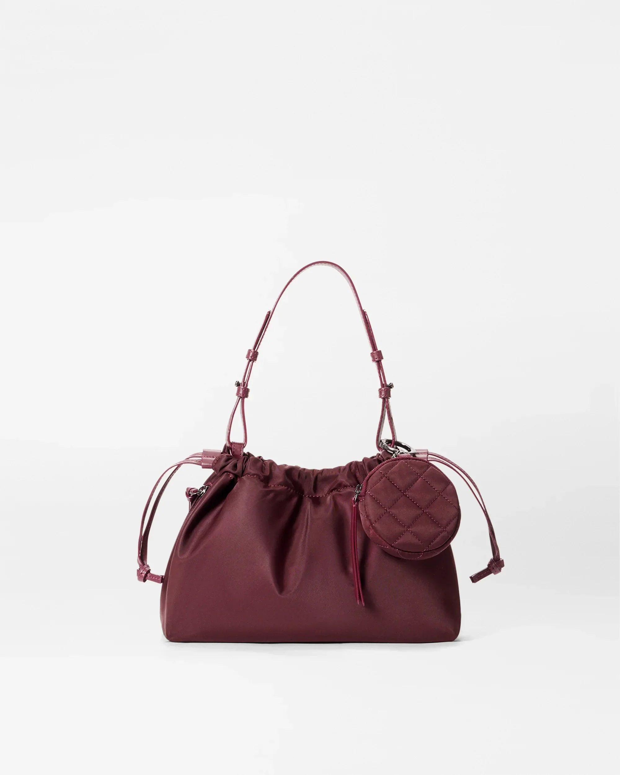 Bordeaux Small Waverly Shoulder