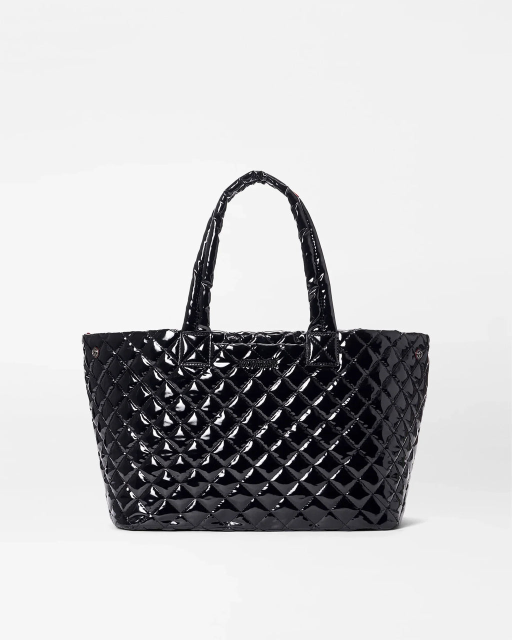 Black Lacquer Medium Metro City Tote