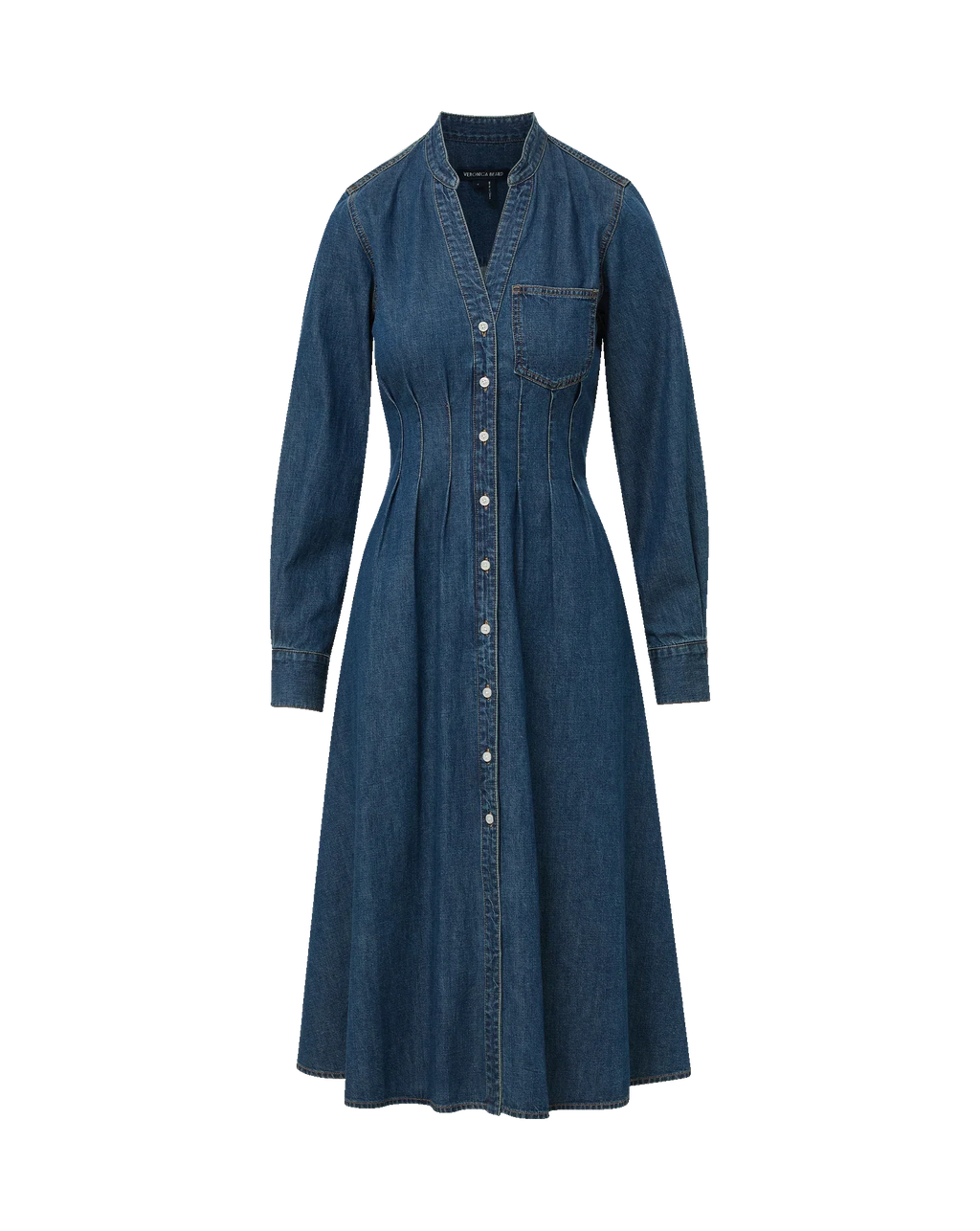 Arcadia Denim Shirtdress