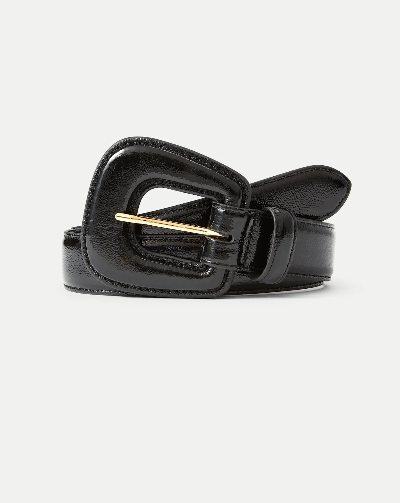 Elsy Leather-Buckle Belt