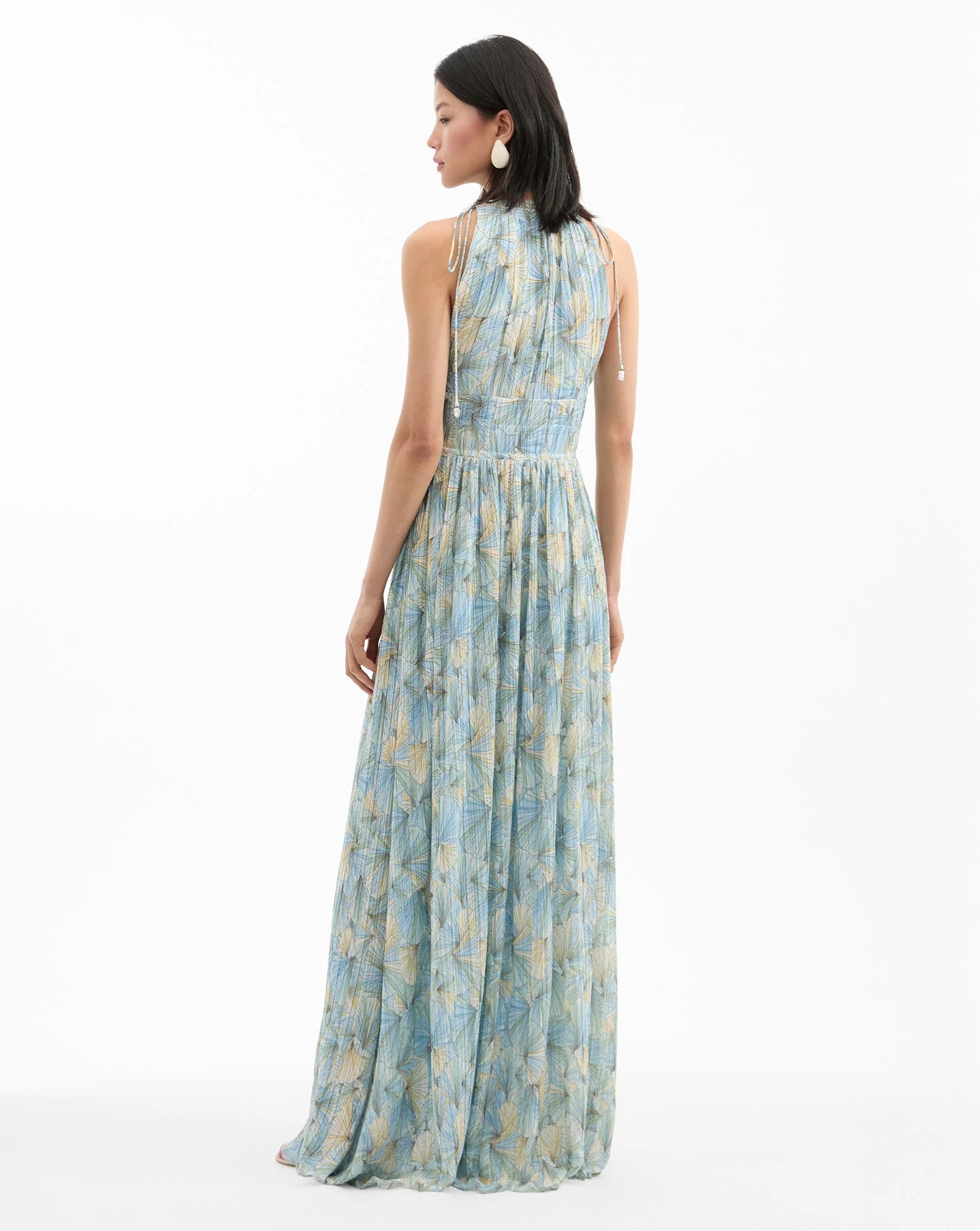 Yardley Pleated Maxi Dress
