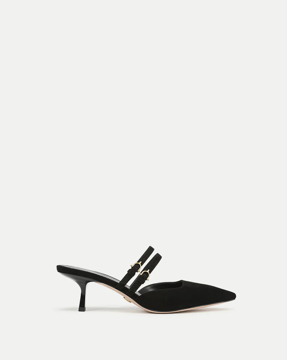Corrie Kitten-Heel Mule