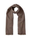 Houndstooth Wool Scarf