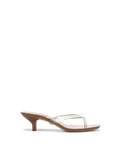 Clea Jelly Kitten-Heel Sandal