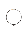 Black Cord Pendant Necklace