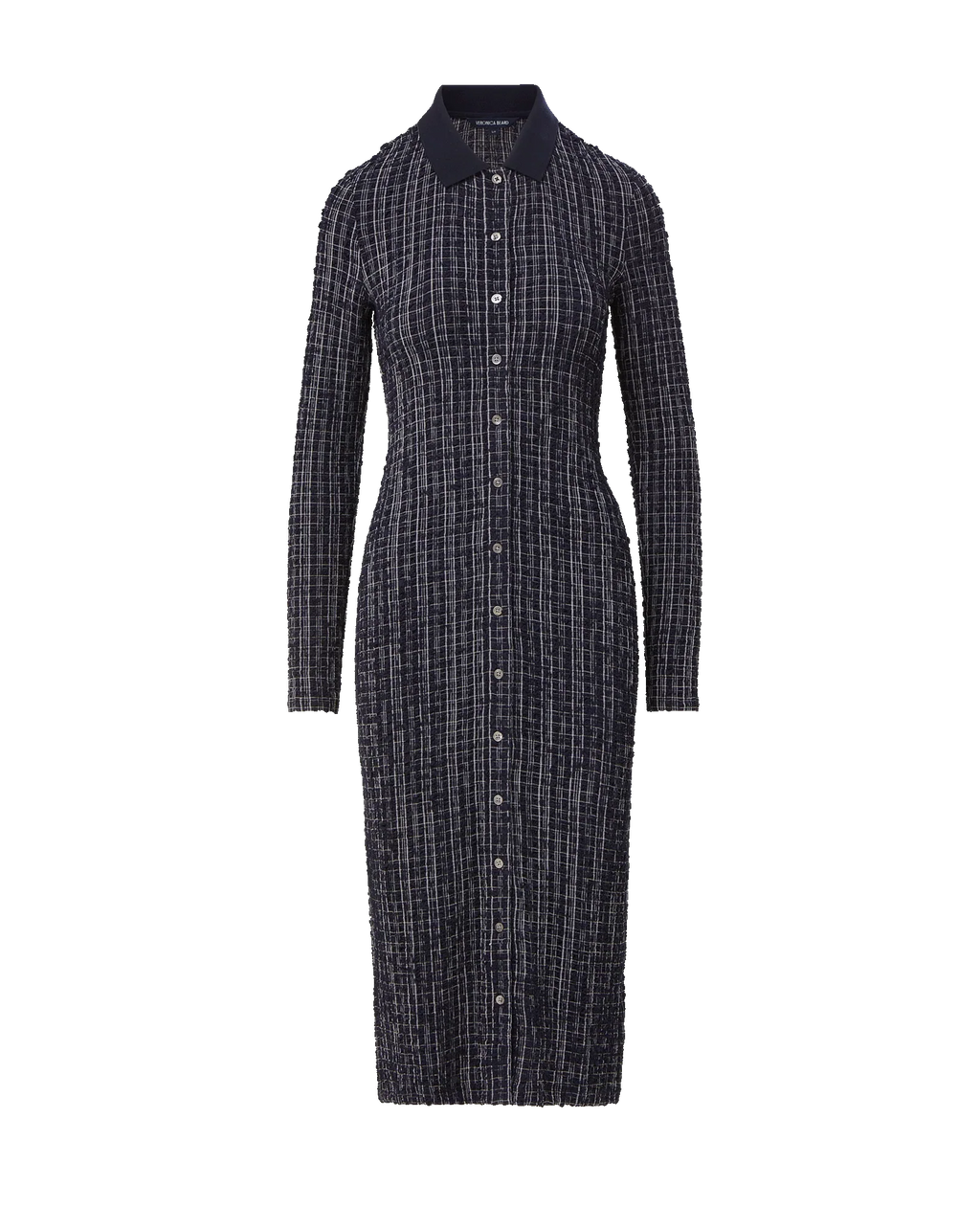 Barrett Plaid Midi Dress