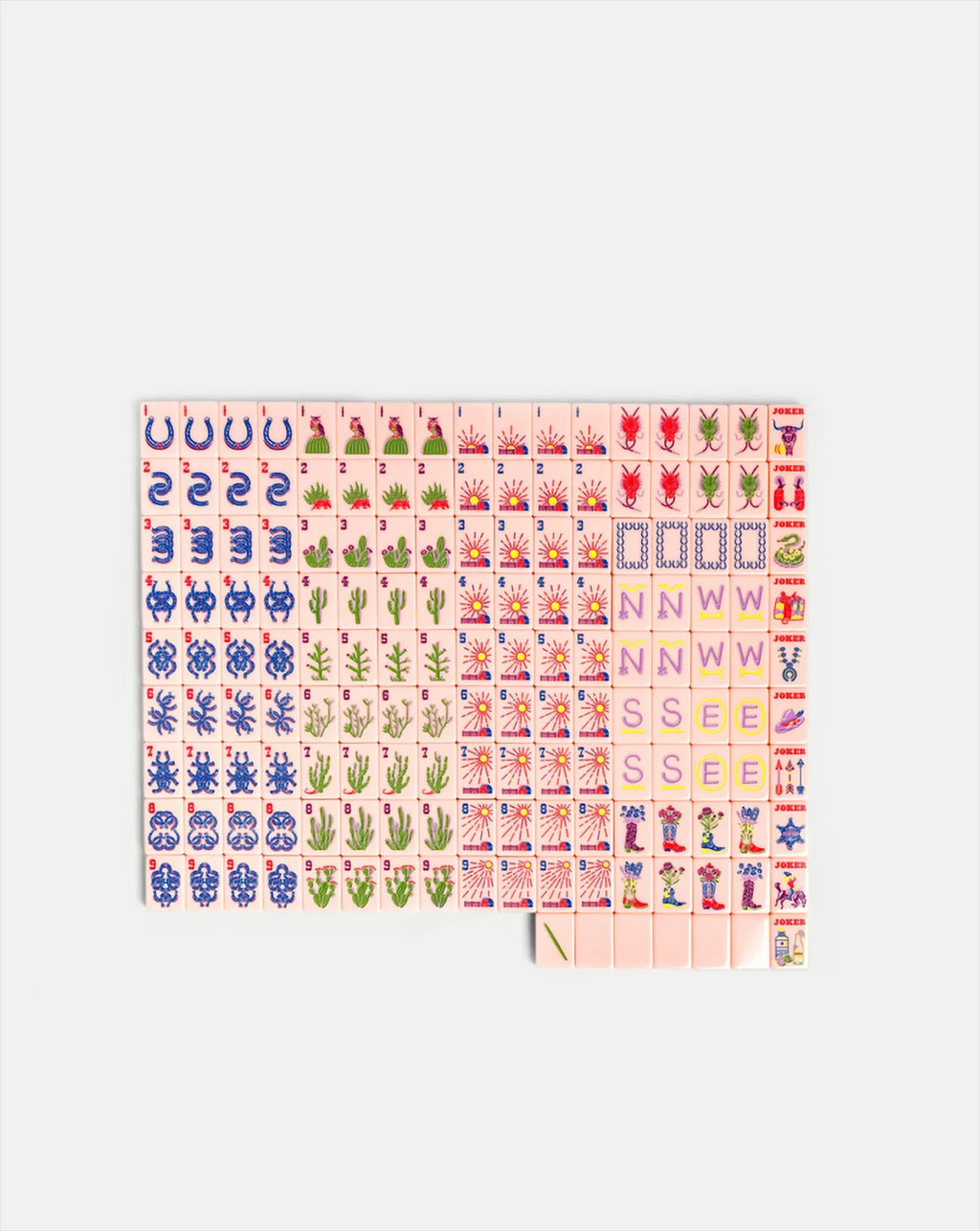 Ranch Mahjong Tile Set