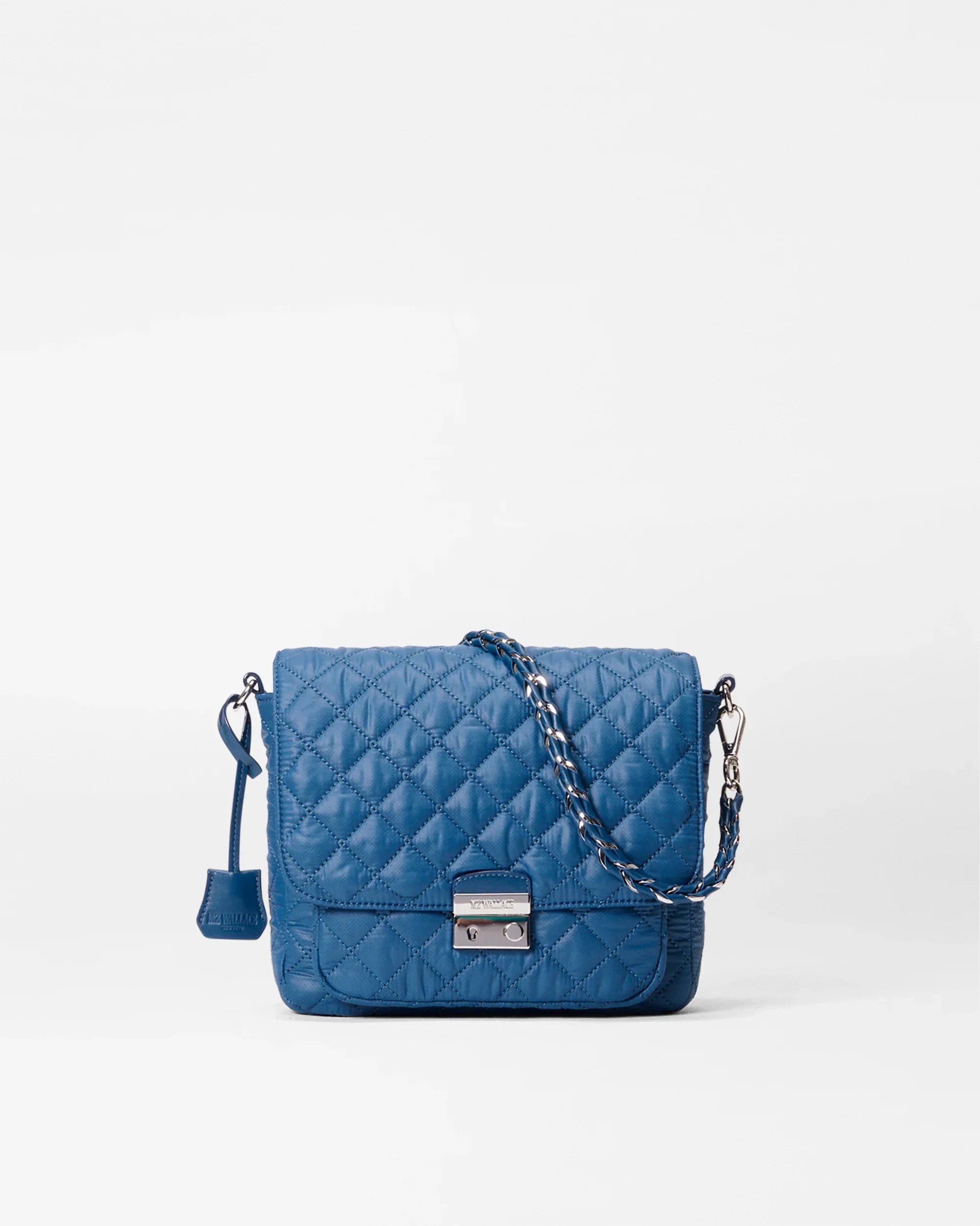 French Blue Medium Crosby Lock Crossbody