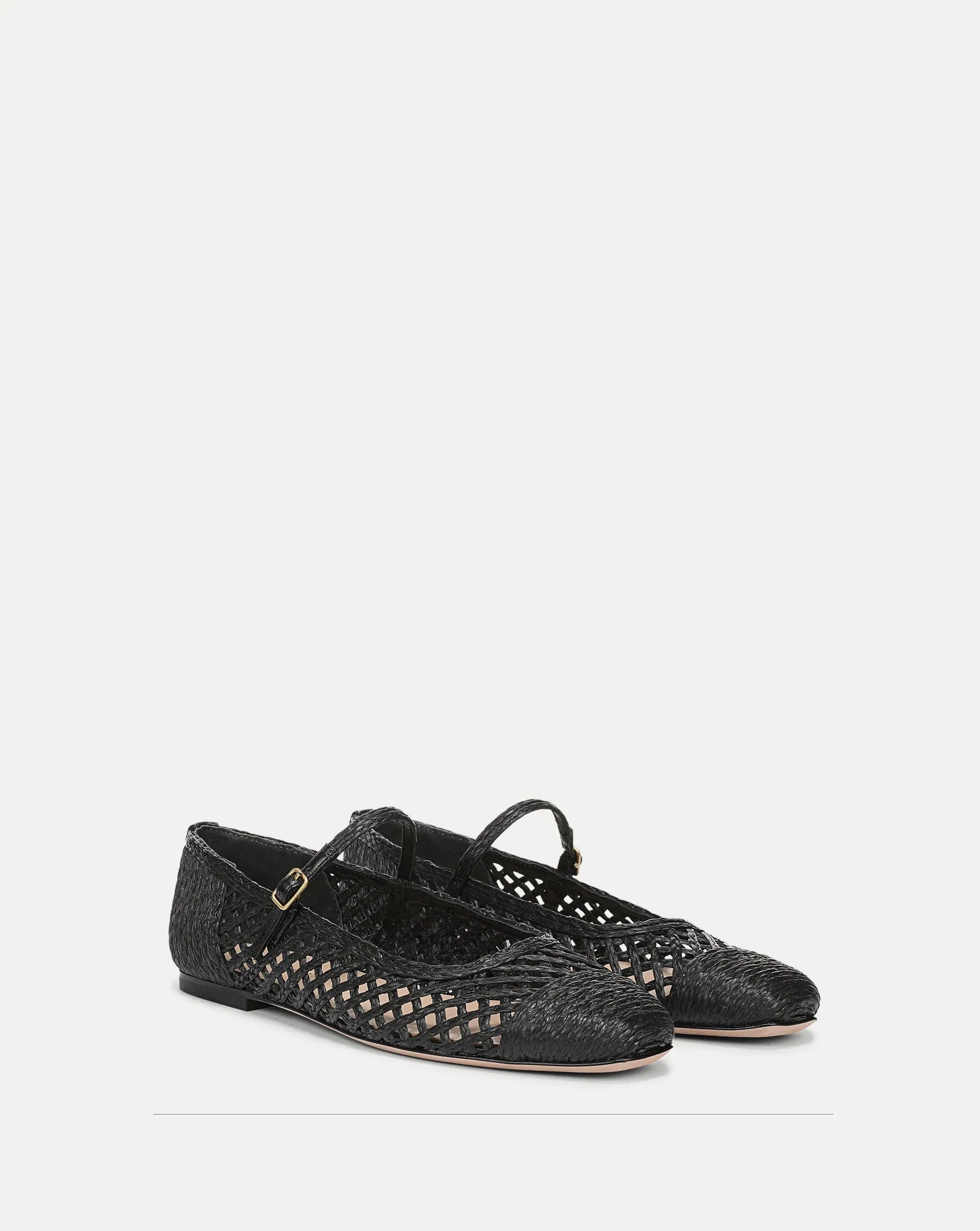 Ellie Raffia Flat
