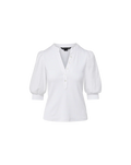 Coralee Puff-Sleeve Top