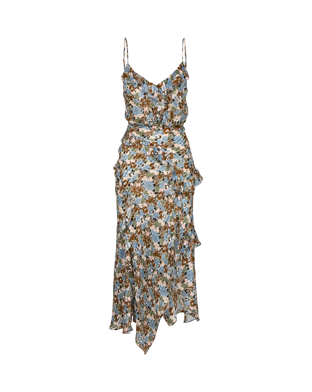 Avenel Silk Midi Dress