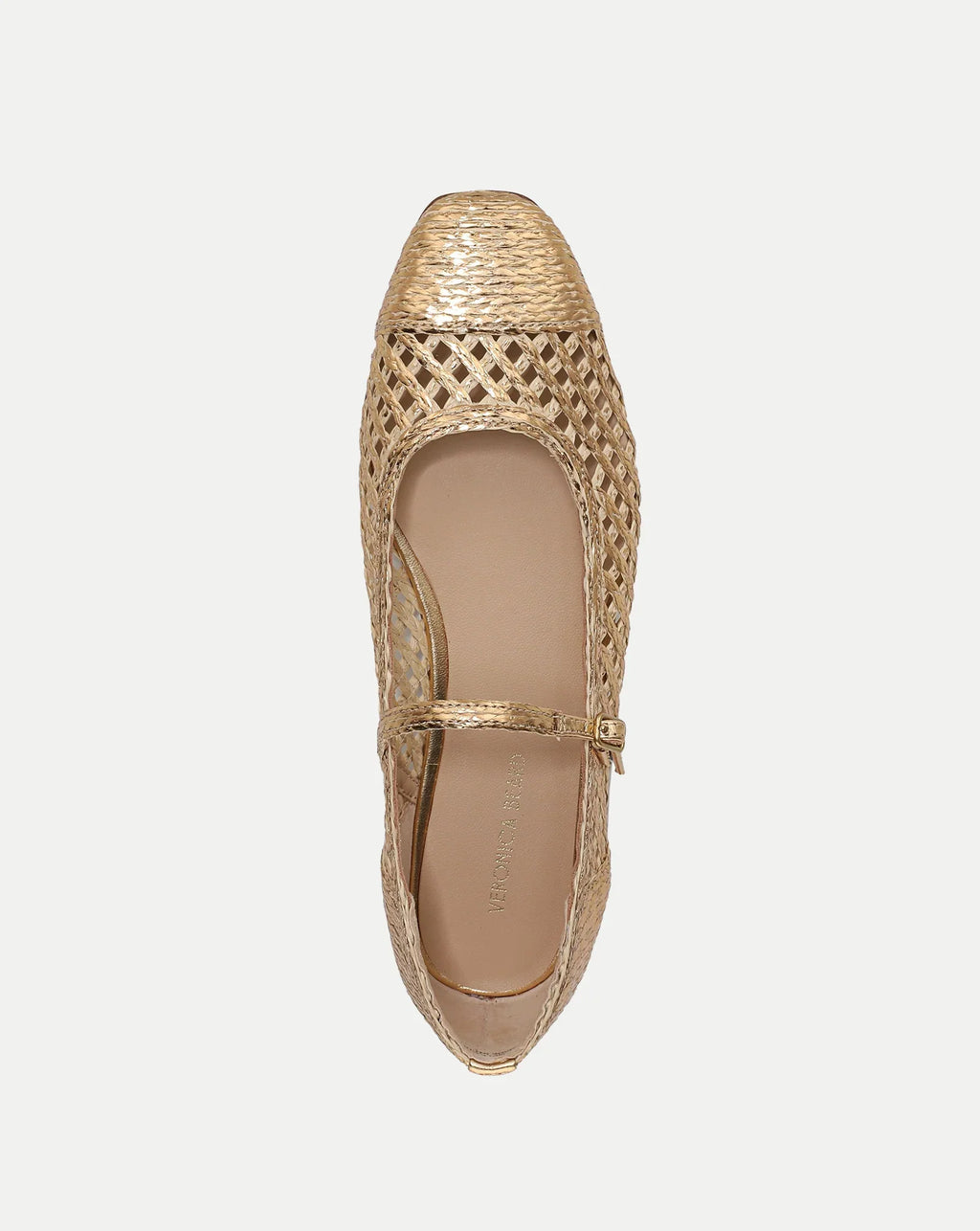 Ellie Raffia Flat
