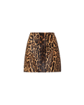 Ohemia Calf Hair Mini Skirt