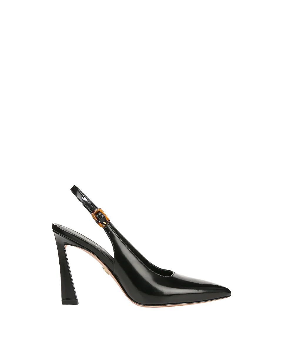 Callie Leather Slingback Pump