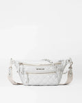 Oyster Metallic Small Crosby Crossbody Sling