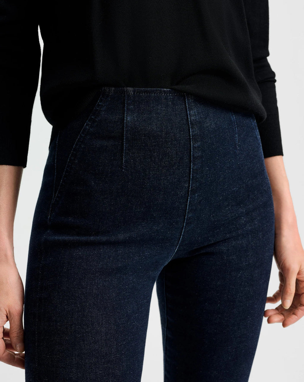 Beverly Off-Duty Skinny-Flare Jean