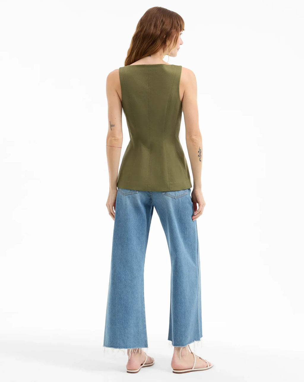 Avalina Button-Up Vest
