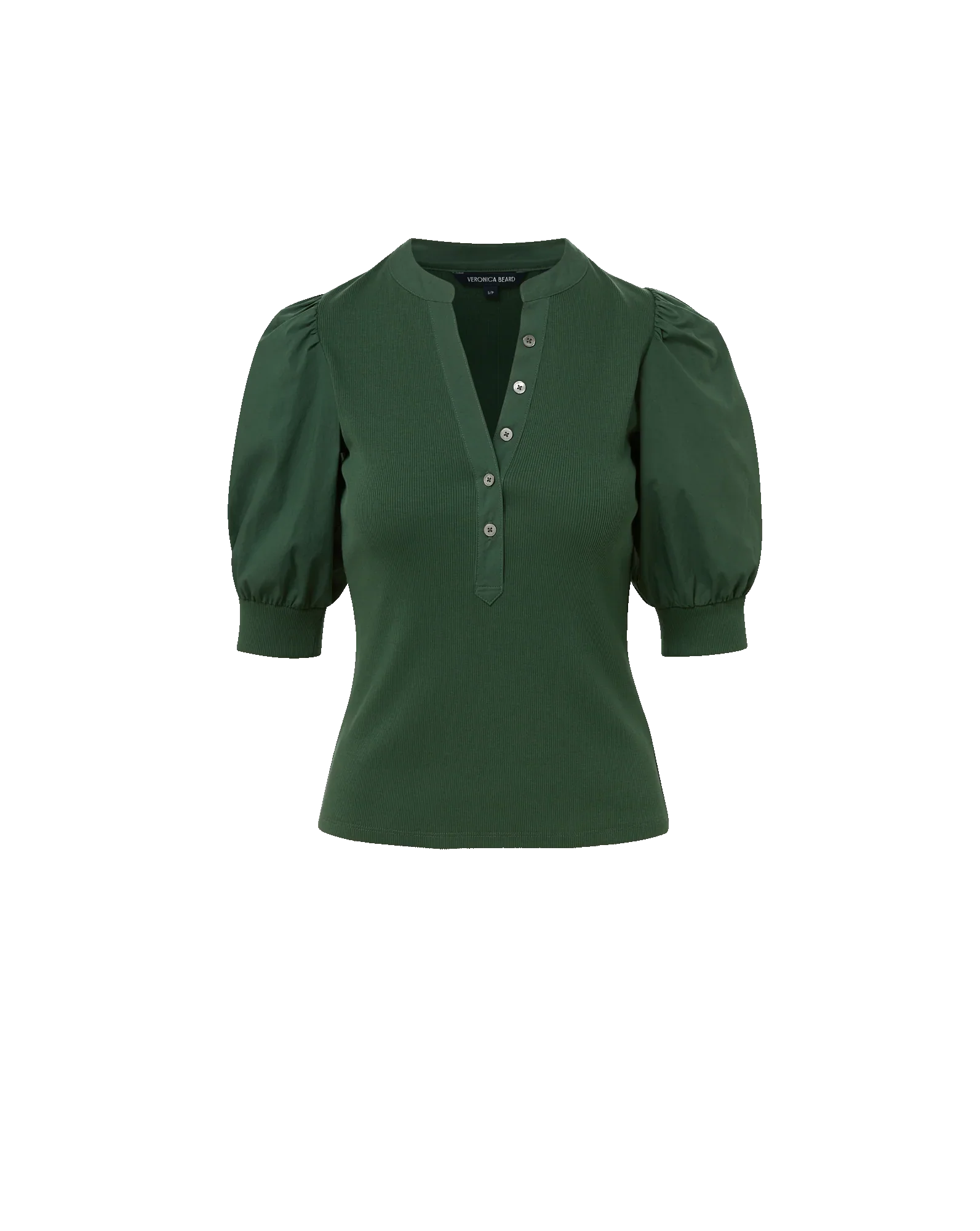 Coralee Puff-Sleeve Top