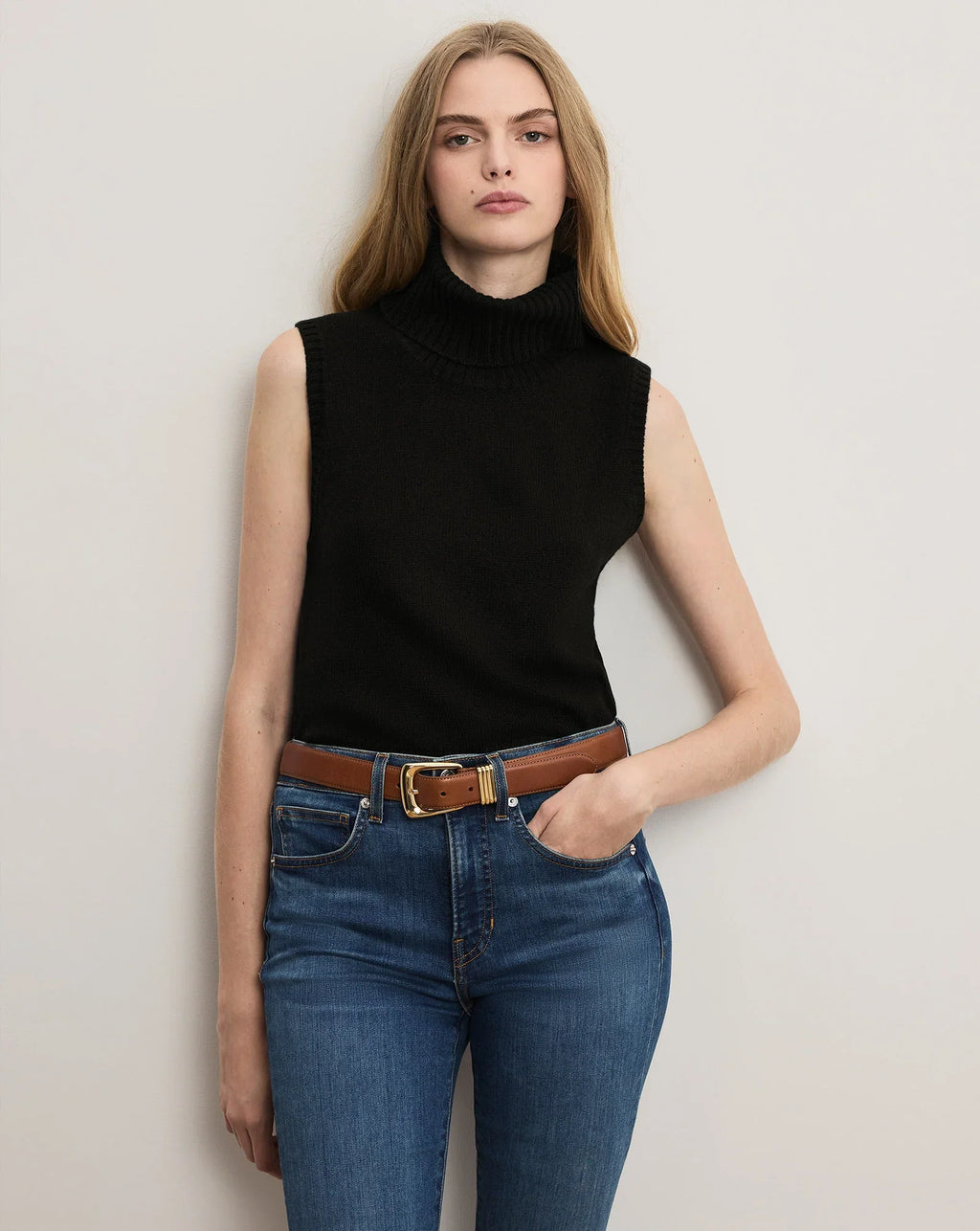 Mazzy Cashmere Sleeveless Sweater