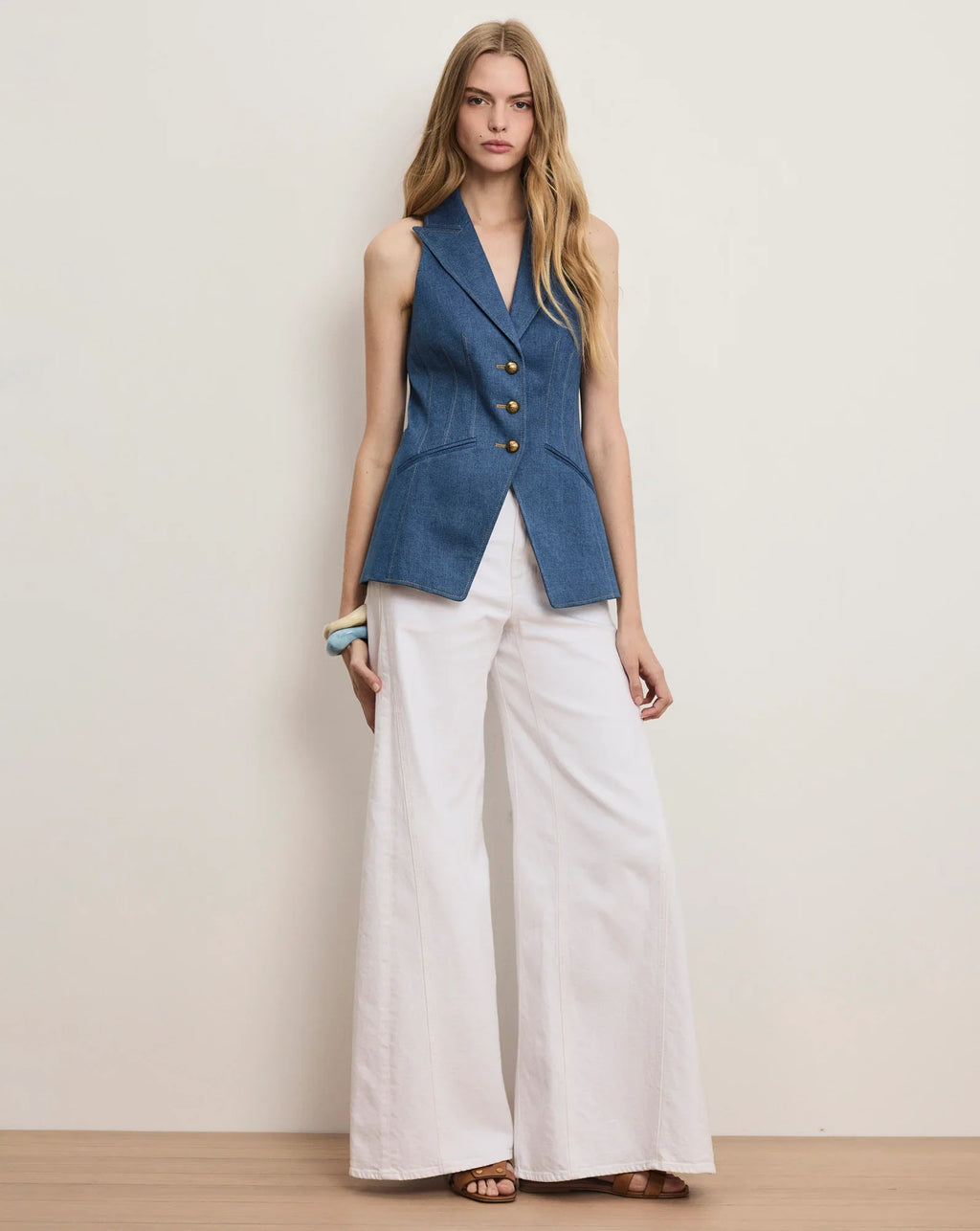 Costa Denim Vest