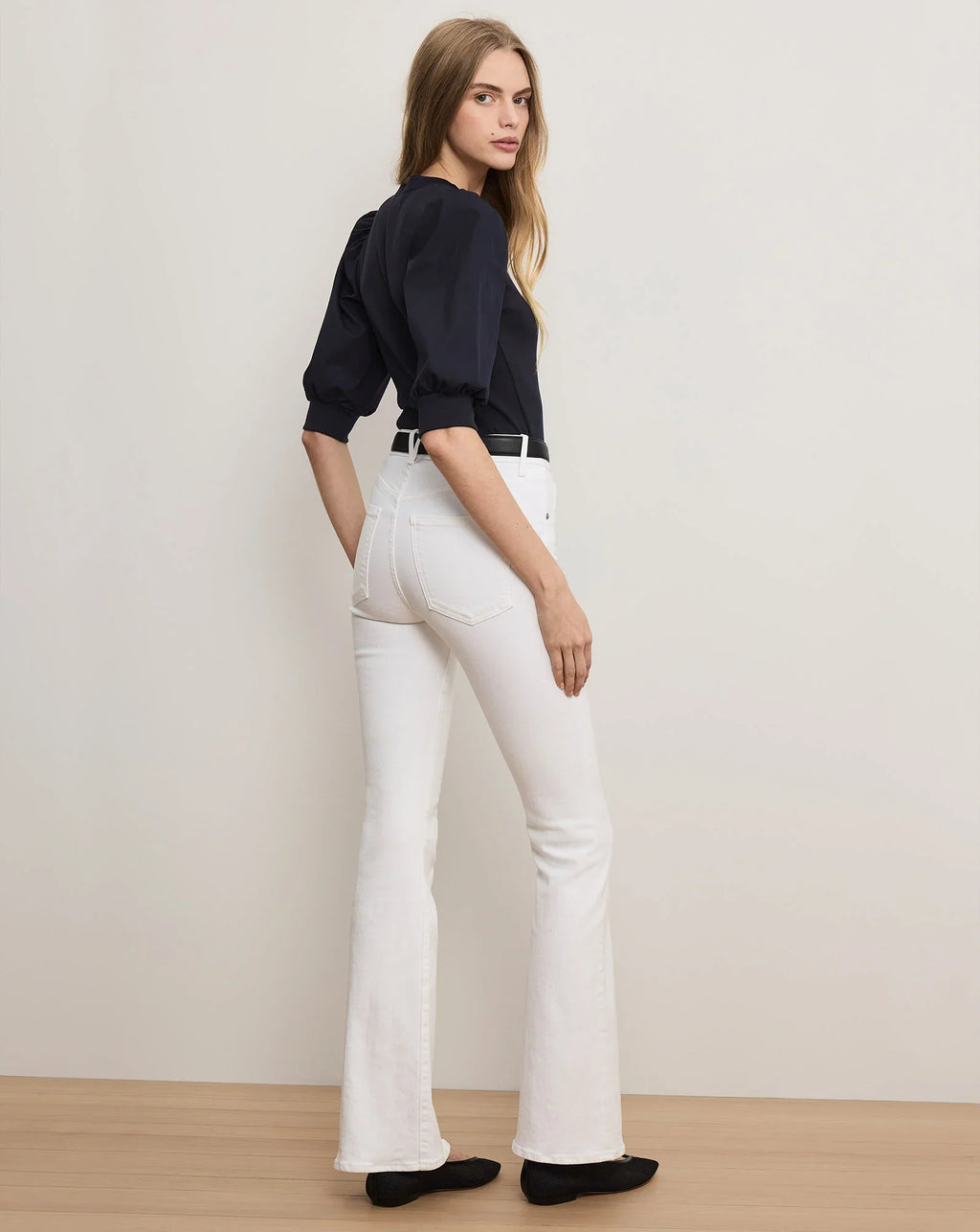 Coralee Puff-Sleeve Top