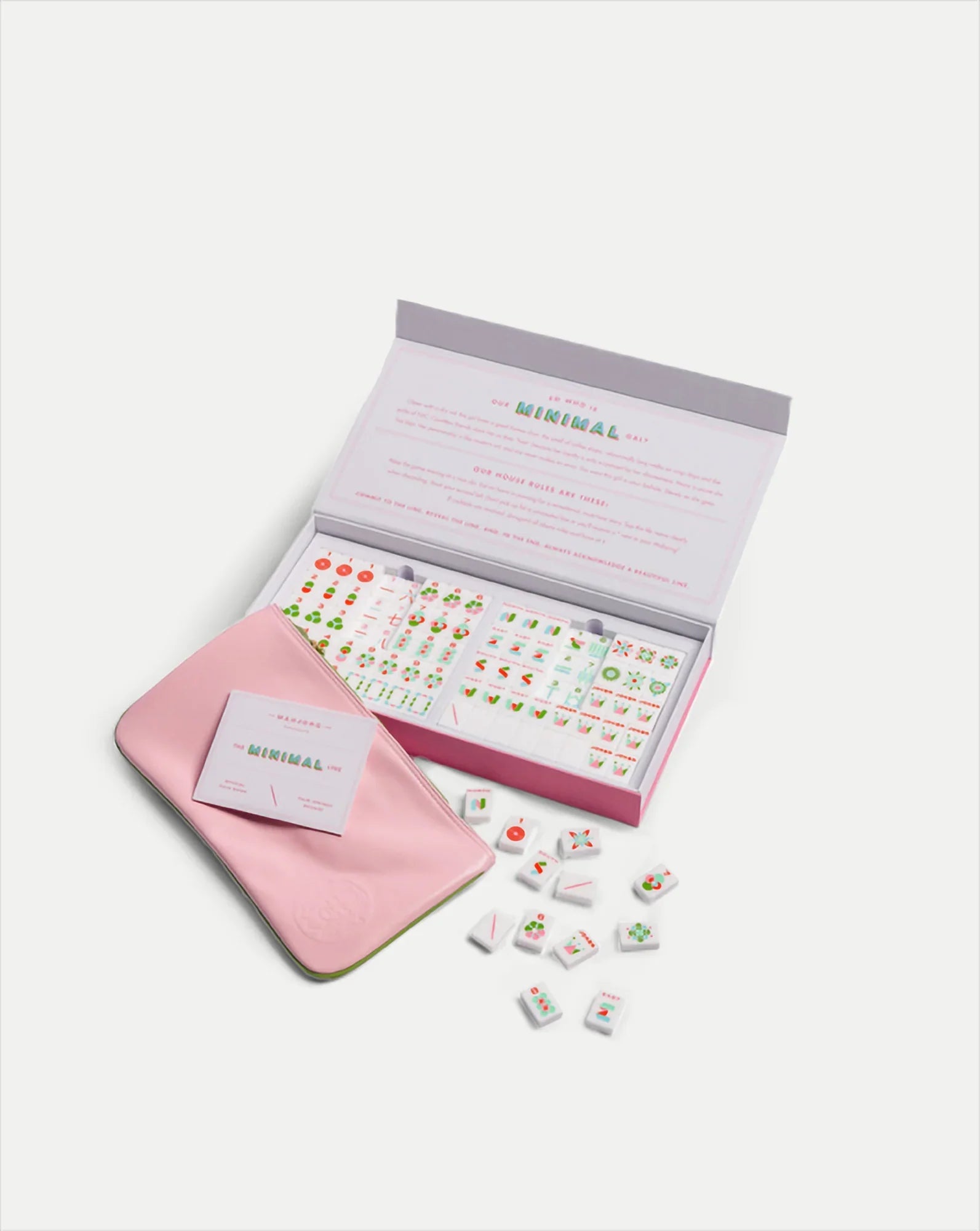 Minimal Mahjong Tile Set
