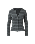 Dilia Striped Button-Down T-Shirt