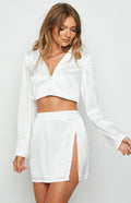 Hendra White Mini Skirt