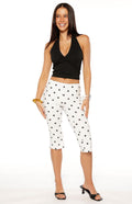 Lioness Starlet Capri Cream Polka