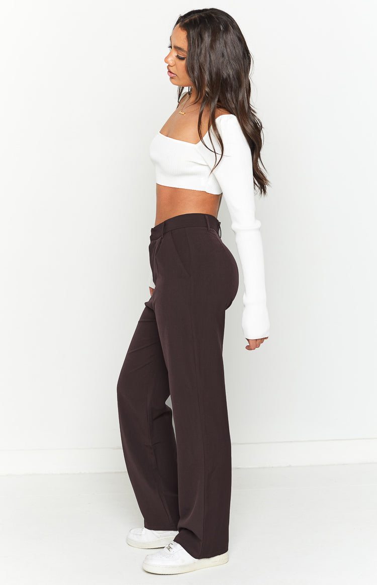 Malcolm Brown Straight Leg Pants